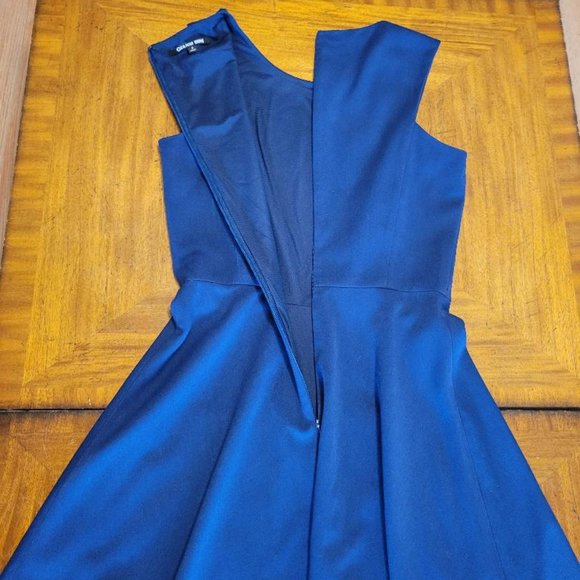 Gianni Bini Blue Fit & Flare Dress - Picture 8 of 12
